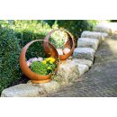 Boule à planter "Rouille", lot de 2