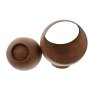 Boule à planter "Rouille", lot de 2