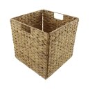 Filling basket water hyacinth foldable 30 x 30 x 30 cm