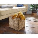 Filling basket water hyacinth foldable 30 x 30 x 30 cm