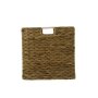 Füllkorb aus Wasserhyazinthe, faltbar 30 x 30 x 30 cm