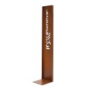 Stand-Schild "Willkommen" 75 cm