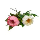 Fleur artificielle décorative "Pivoine",...