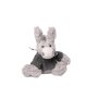 Ane avec pull gris env. 20 cm Doudou Peluche Peluche