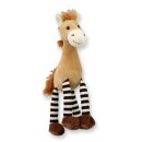 Pferd mit Ringelbeinen 25 cm Kuscheltier Plüschtier...