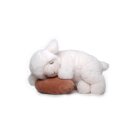 Schlafendes Schaf mit Kissen 25 cm Kuscheltier...