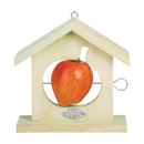 Bird house, bird feeder with roof made of wood