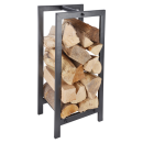 Metal wood storage tower 30x24x60