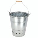Grillspand, grillspand, ildspand med håndtag