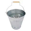Barbecue bucket, barbecue bucket, fire bucket with handle