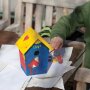 Hobbyist nesting box with paint