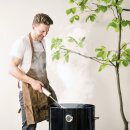 Leather - BBQ grill apron, cooking apron, bib apron