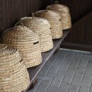 Bienenstock, Bienenkorb aus Stroh