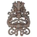 Cast iron door knocker - classic, Victorian motif