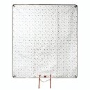 Picnic blanket with fixing pegs
