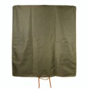 Picnic blanket with fixing pegs