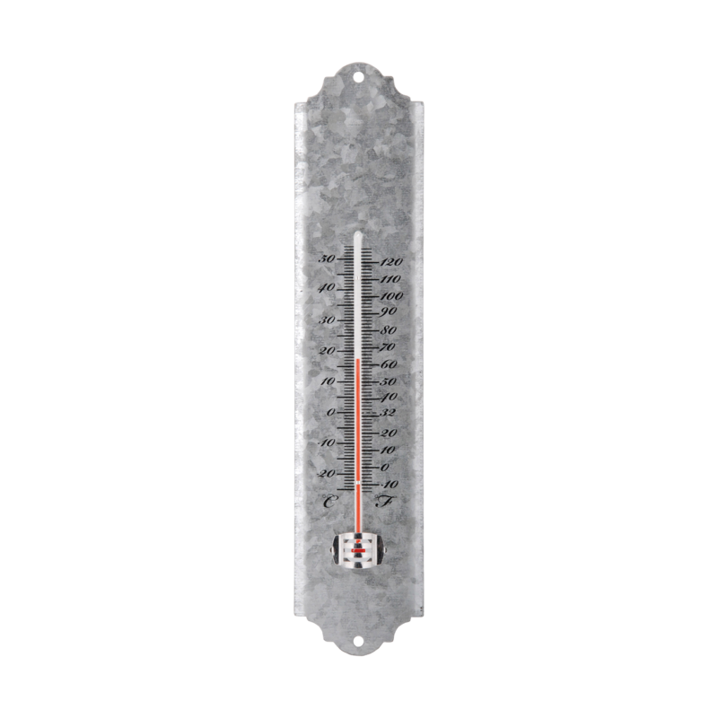 Altzink Thermometer, Temperaturmesser, ca. 30 cm - Benera, 8,95 €