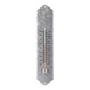 Altzink Thermometer, Temperaturmesser, ca. 30 cm
