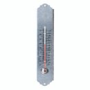 Altzink termometer, temperaturmåler, ca. 30 cm