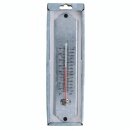 Altzink termometer, temperaturmåler, ca. 30 cm
