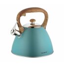 Flute kettle 3.0L, Turquoise
