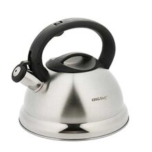 Flute kettle 3.0L, stainless steel