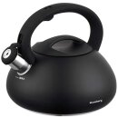 Flute kettle 2.7L, BLACK