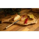 Olive wood cutting board with handle, approx. 45 cm