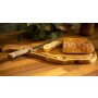 Olive wood cutting board with handle, approx. 45 cm