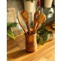 Spatule en bois dolivier, environ 30 cm