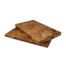 Olive wood breakfast boards, set of 2