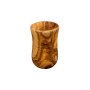 Set daide en bois dolivier 4pcs + vase