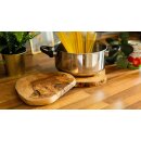 Olive wood trivet 20 cm