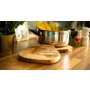 Olive wood trivet 20 cm