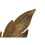 Deco feather standing gold