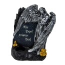 Tealight holder angel with memorial stone