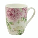 Mooie beker met bloemenpatroon