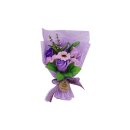 Bouquet de fleurs de savon, lilas