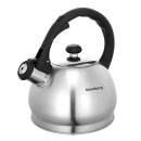 Flute kettle 1.8L, stainless steel