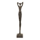 Charming woman sculpture Hilda, 59 cm