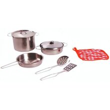 Kids kitchen set 8 pcs stainless steel