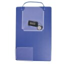 10 Stück blaue Werkstatt-Auftragsmappen | Schlüsseltaschen | Klemmbretter | A4 240 x 360mm