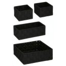 Ablagkorb Ordnungsboxen Aufbewahrungsbox 4tlg.