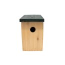 Nesting box birdhouse made of wood