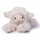 Cuddly toy sheep Beo, cream lying