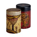 Tea caddies Africa 125 g in set of 2