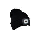 LED cap hoofdlamp zwart