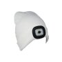 LED cap hoofdlamp wit