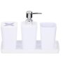 Badkamer set 4st. wit