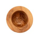 Olive wood mortar and pestle I about 12 CM diameter